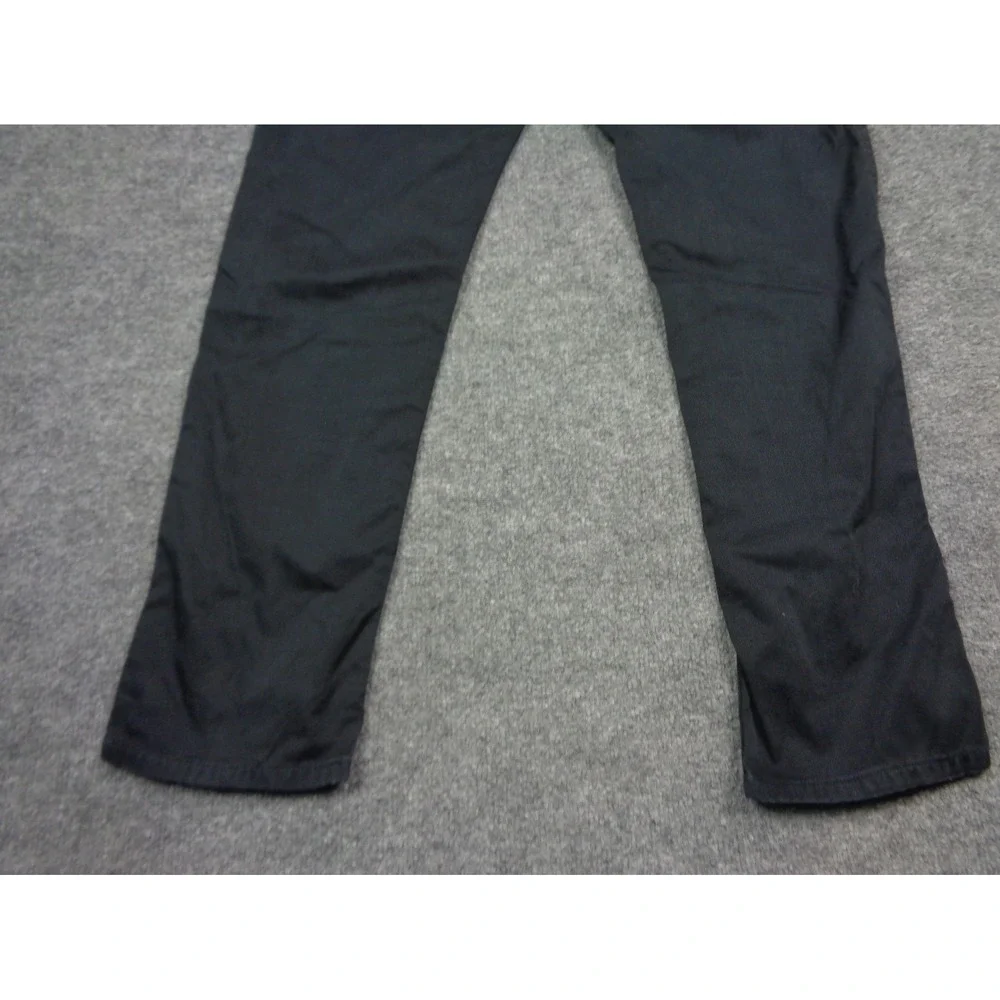 Faherty Stretch Terry Pants Mens 32x30 Washed Blue Slim Straight 5 Pocket